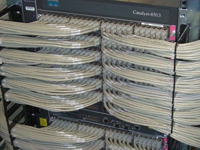 Datenzentrum Rack Detail